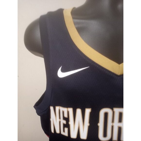 New Orleans Pelicans Jersey Mens L 48 Blue Zion Williamson #1 Swingman NBA Nike - Picture 3 of 11